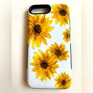 Casely iPhone 6/7/8 plus bold protective case - sunflowers